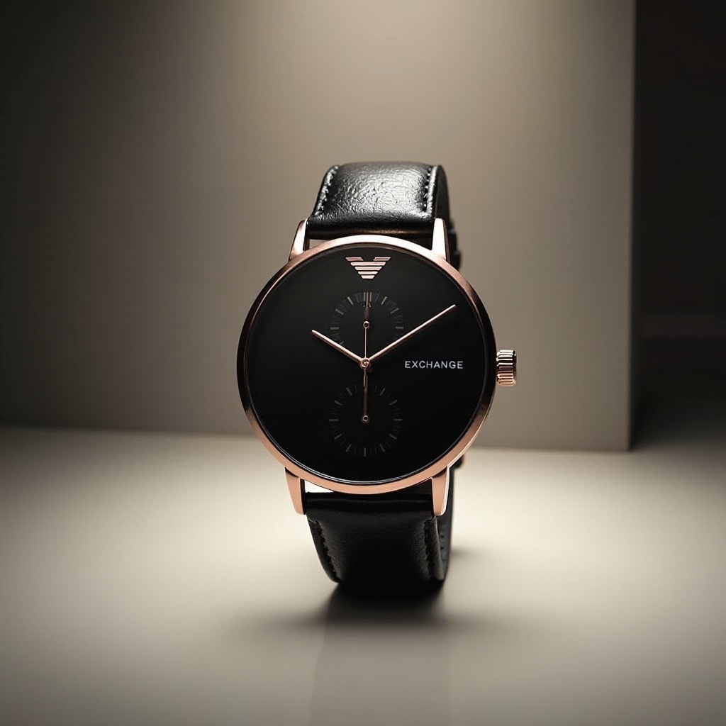 armani exchange montre connectée