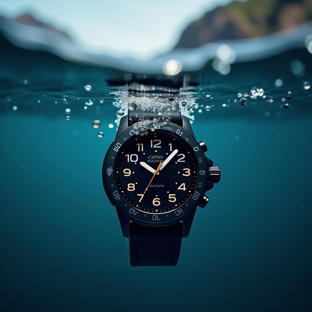 montre connectée etanche 200m